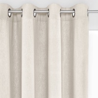 Штора Из льна и хлопка с люверсами Tama 350 x 150 см бежевый LA REDOUTE INTERIEURS  фото, kupilegko.ru